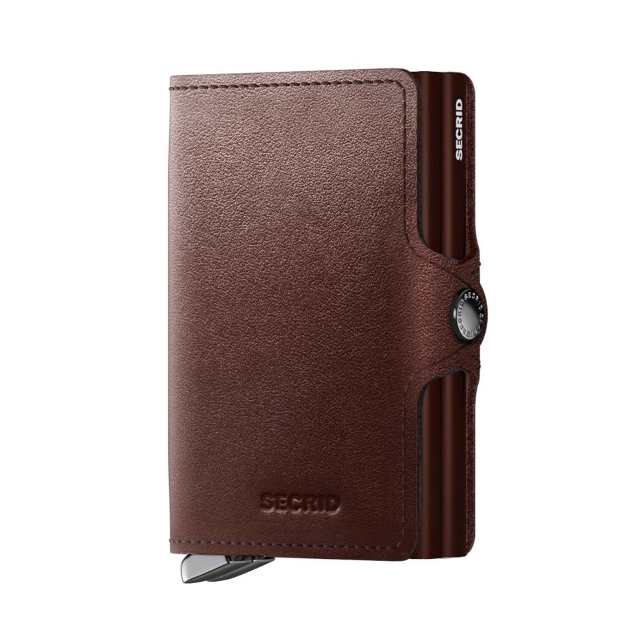 Portemonnees Secrid | Secrid Premium Twinwallet Dusk Dark Brown