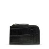 Portemonnees O My Bag | O My Bag Lola Coin Purse Classic Black Croco