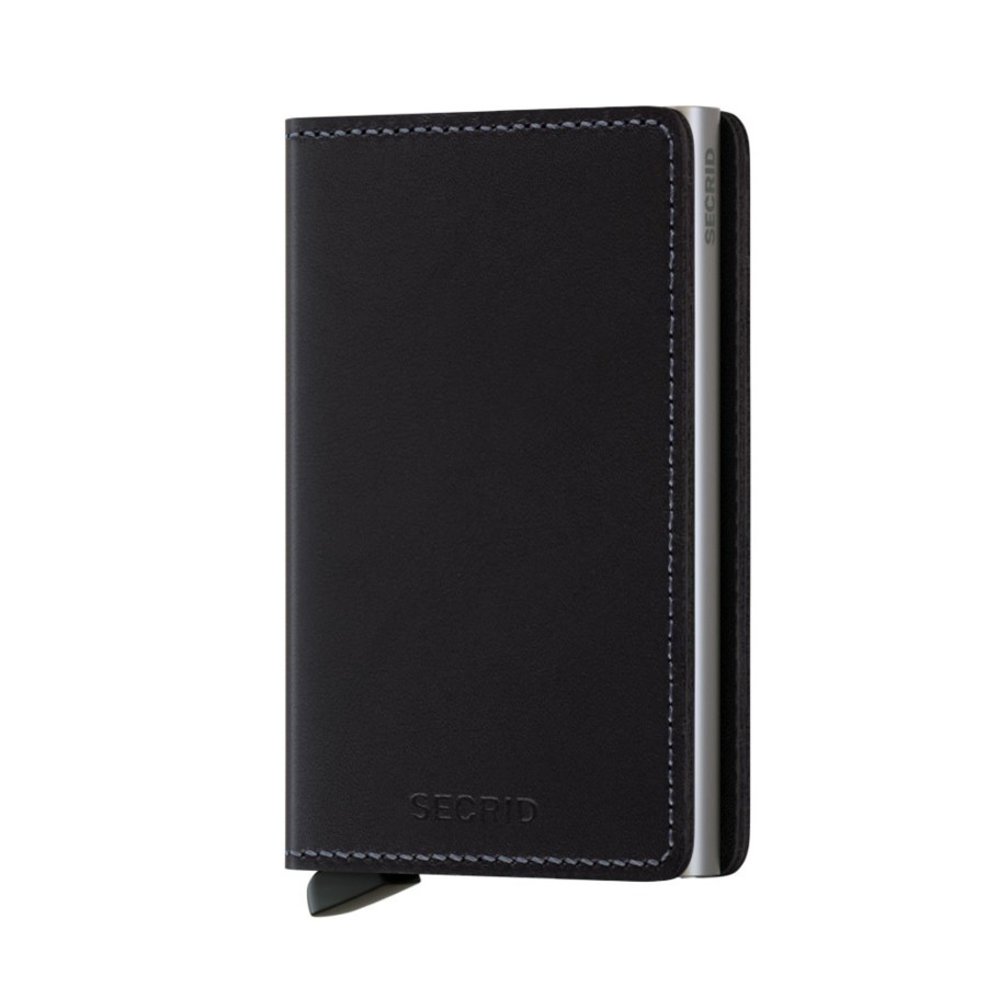 Portemonnees Secrid | Secrid Slimwallet Original Black