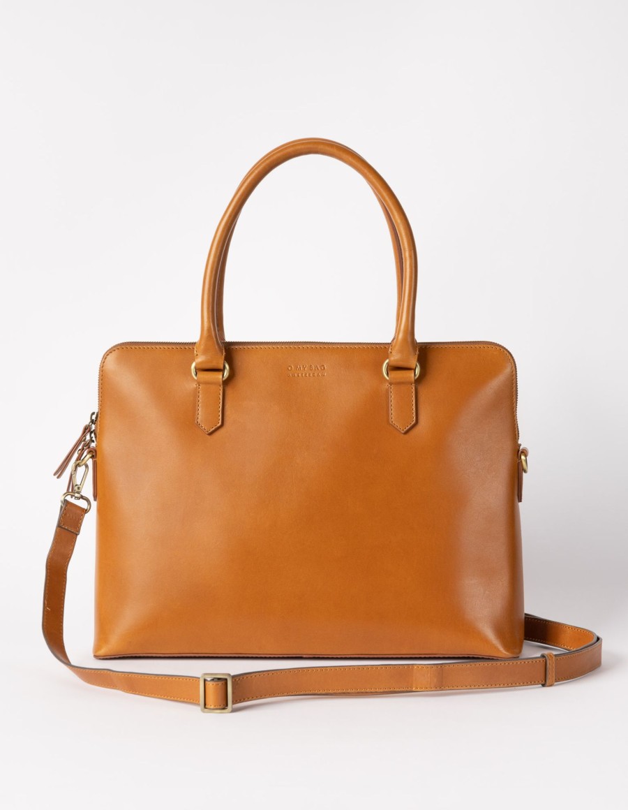 Werktassen O My Bag | O My Bag Hayden Cognac Classic Leather