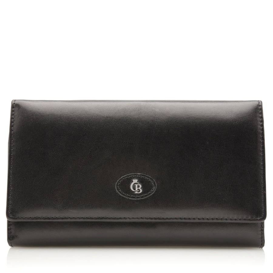 Portemonnees Castelijn & Beerens | Castelijn & Beerens Gaucho Ladies' Frame Purse Black