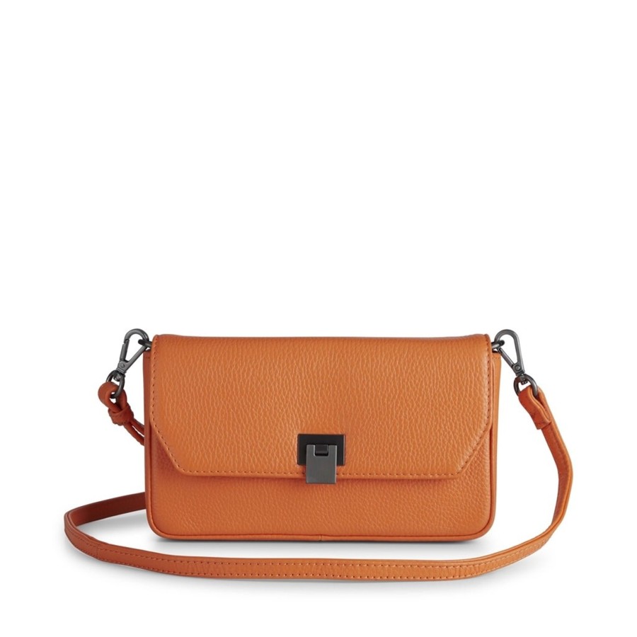 Tassen Markberg | Markberg Emily Crossbody Bag Grain Orange