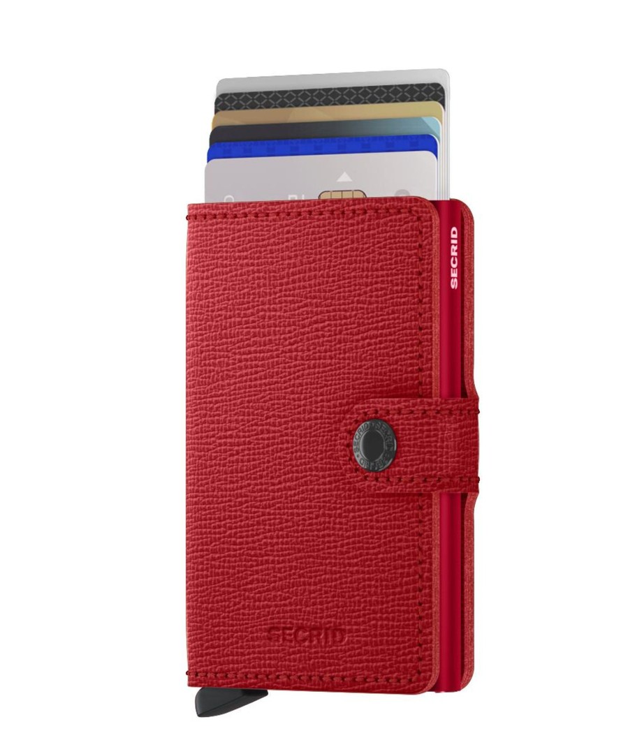 Portemonnees Secrid | Secrid Miniwallet Crisple Lipstick