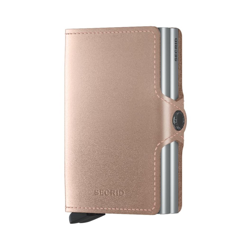 Portemonnees Secrid | Secrid Twinwallet Metallic Rose