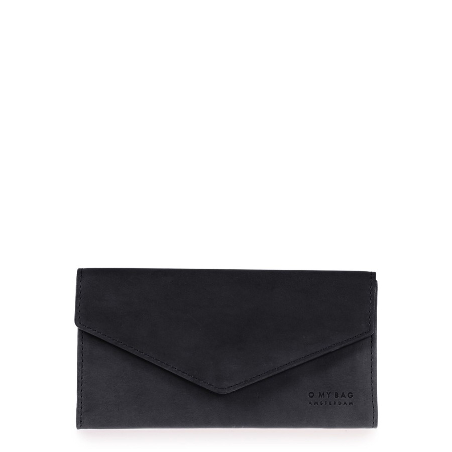 Portemonnees O My Bag | O My Bag O My Bag Envelope Pixies Classic Black