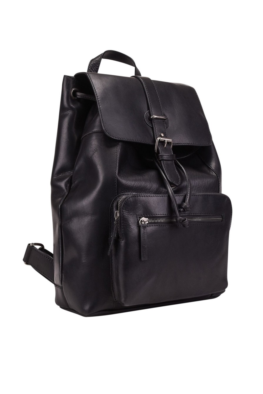 Rugzakken Leonhard Heyden | Leonhard Heyden Roma Backpack Black