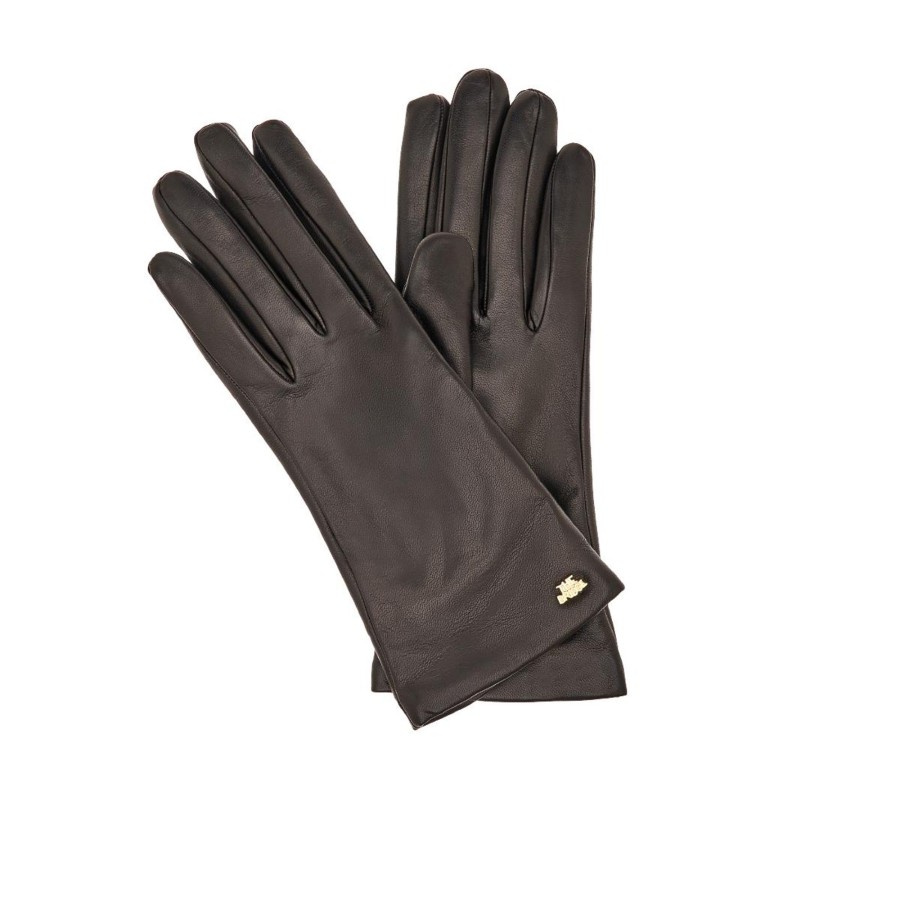 Accessoires The Bridge | The Bridge Glove Black Gold