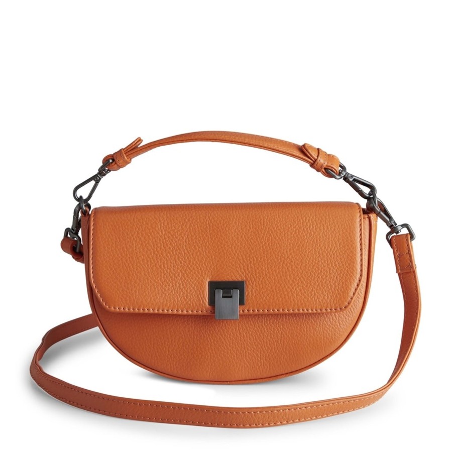 Tassen Markberg | Markberg Judy Crossbody Bag Grain Orange