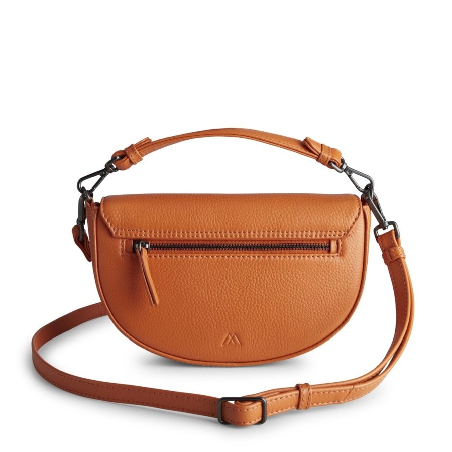 Tassen Markberg | Markberg Judy Crossbody Bag Grain Orange