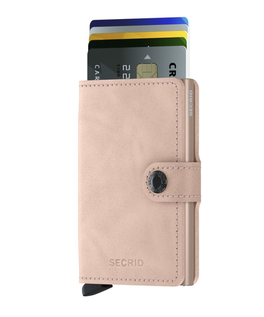 Portemonnees Secrid | Secrid Miniwallet Vintage Rose