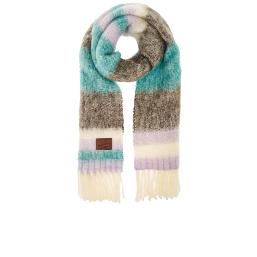 Accessoires The Bridge | The Bridge Lifestyle Scarf Malachite Mauve