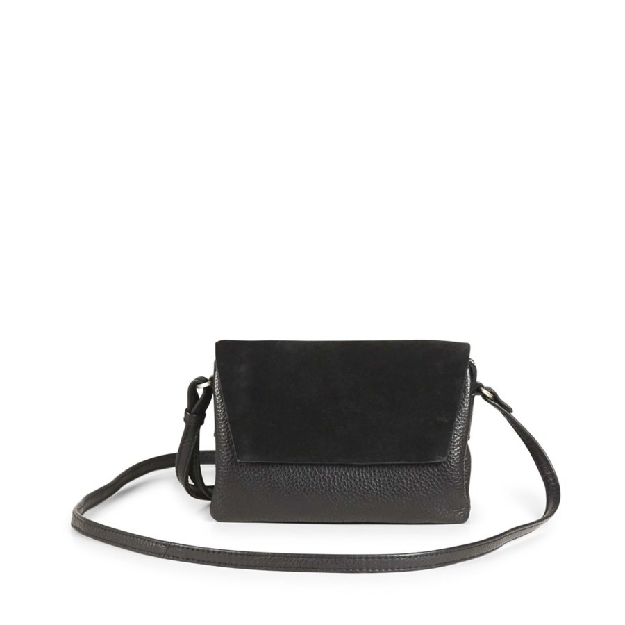 Tassen Markberg | Markberg Markberg Rayna Bag Black Suede