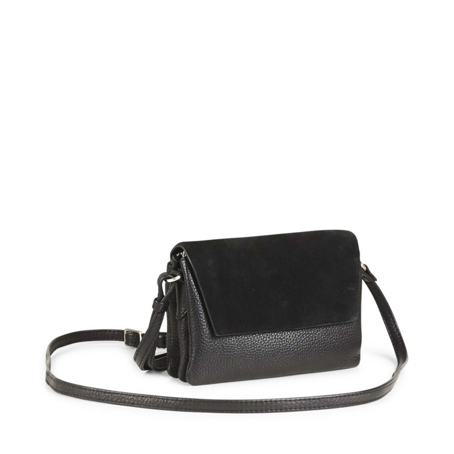 Tassen Markberg | Markberg Markberg Rayna Bag Black Suede