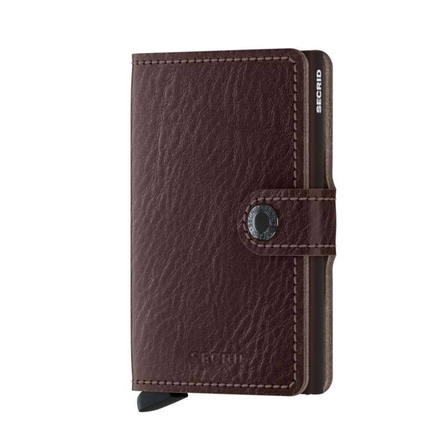 Portemonnees Secrid | Secrid Miniwallet Veg Espresso