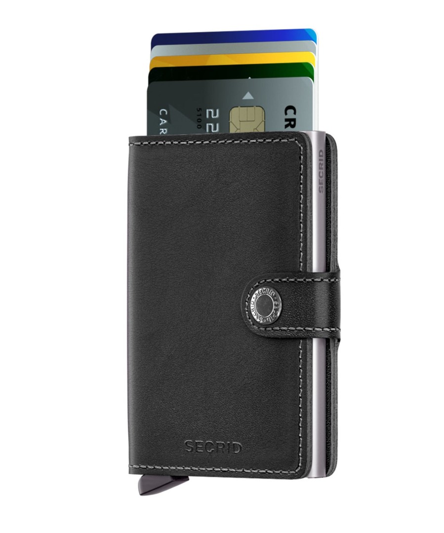 Portemonnees Secrid | Secrid Miniwallet Original Black