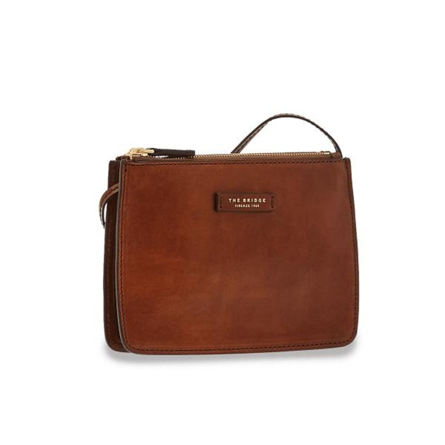 Tassen The Bridge | The Bridge Rustici Crossbody Bi Fold Brown