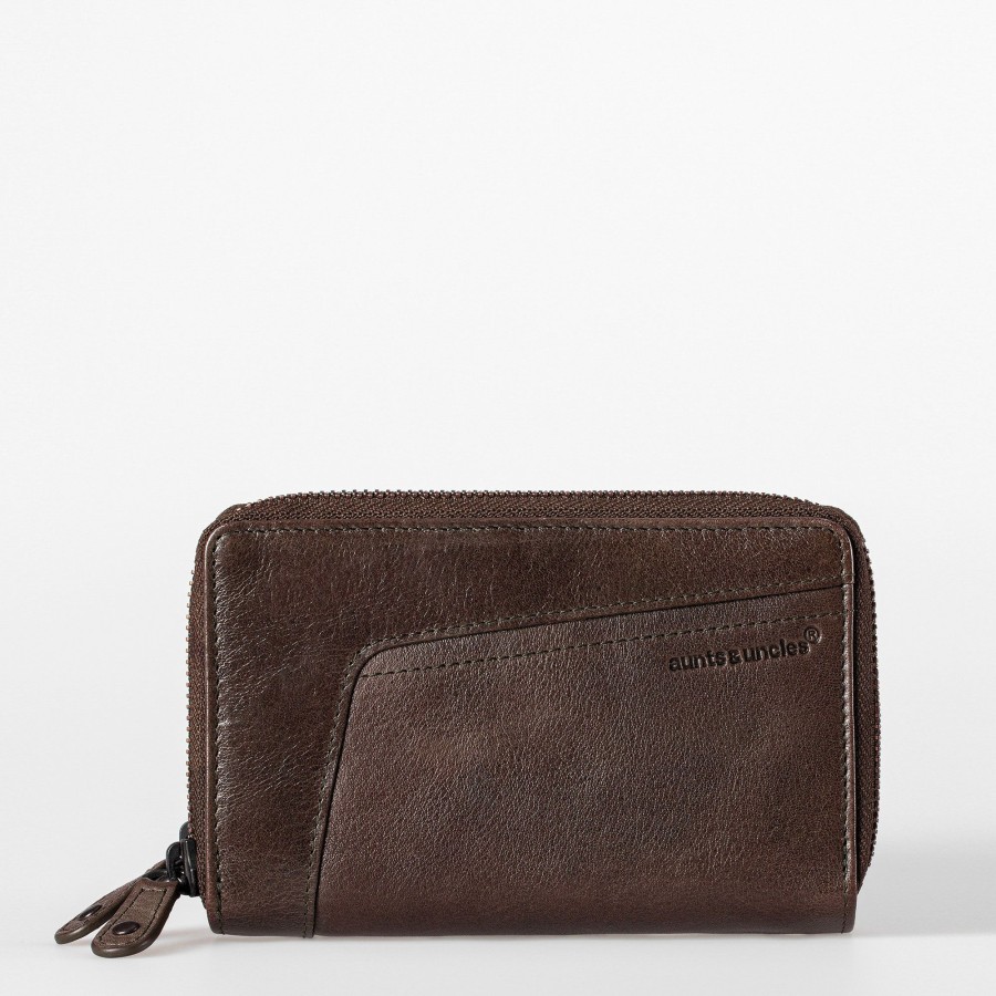 Portemonnees Aunts & Uncles | Aunts & Uncles Grandma'S Luxury Club Betty Wallet Oak