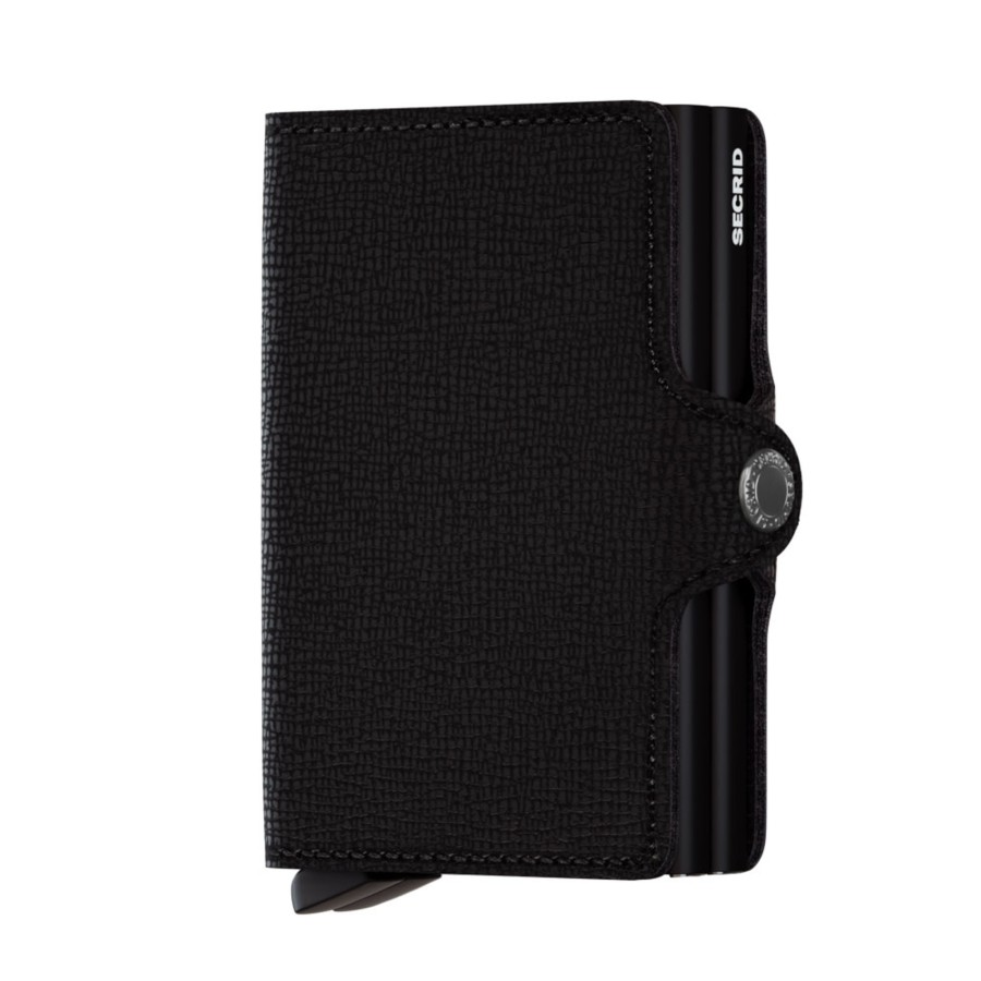 Portemonnees Secrid | Secrid Twinwallet Crisple Black