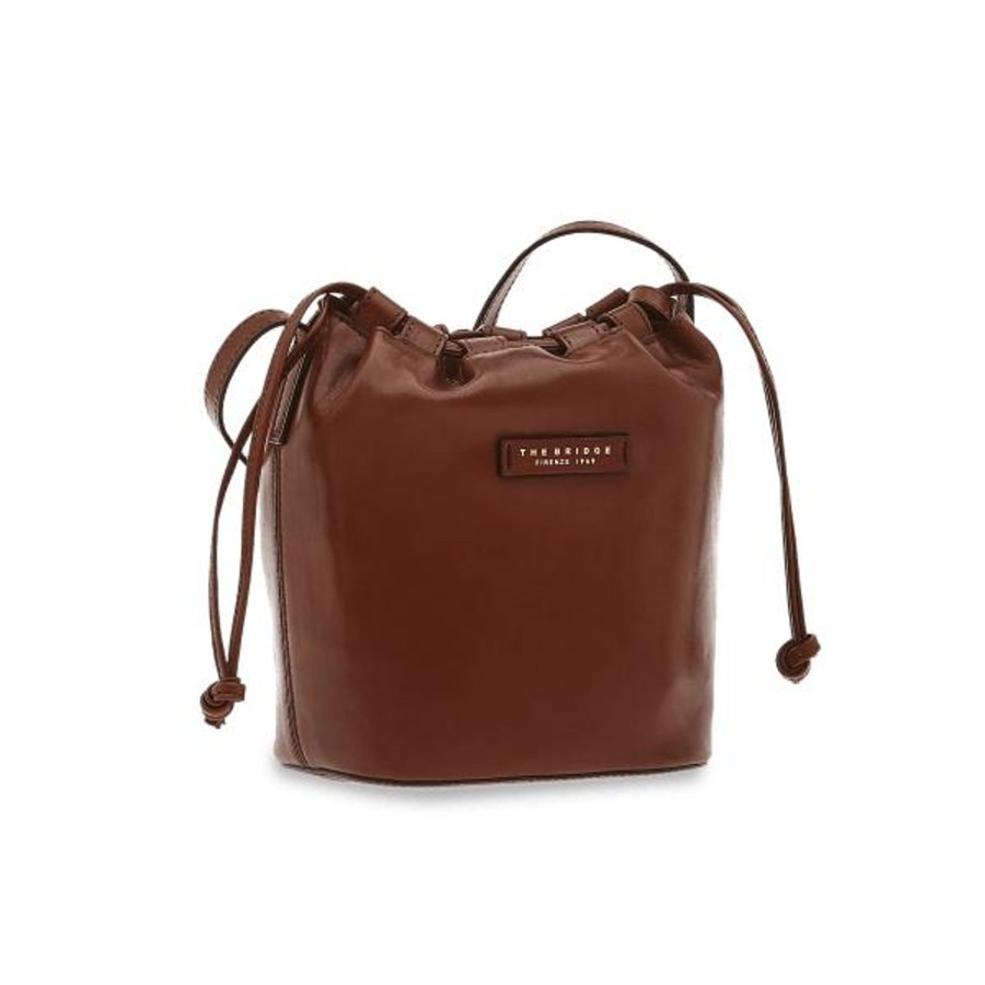 Tassen The Bridge | The Bridge Aurora Bucket Bag Brown