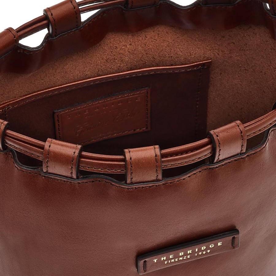 Tassen The Bridge | The Bridge Aurora Bucket Bag Brown