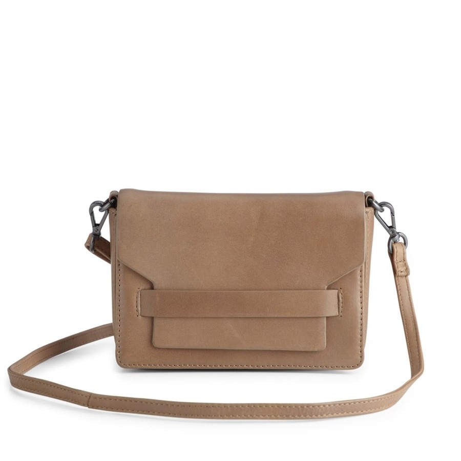 Tassen Markberg | Markberg Vanya Crossbody Bag Antique Camel