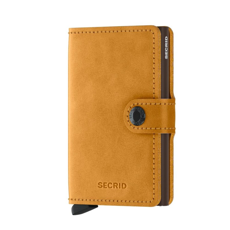 Portemonnees Secrid | Secrid Miniwallet Vintage Ochre