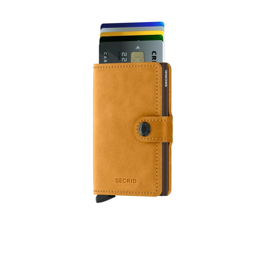 Portemonnees Secrid | Secrid Miniwallet Vintage Ochre