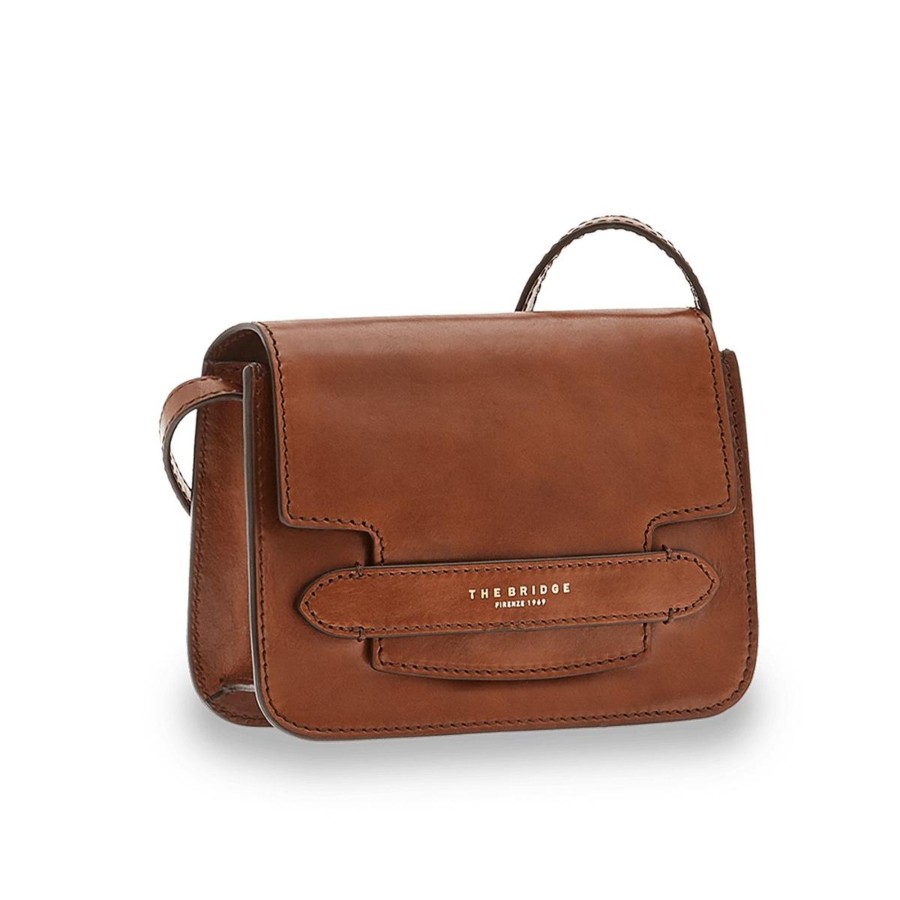 Tassen The Bridge | The Bridge Lucrezia Crossbody Medium Brown