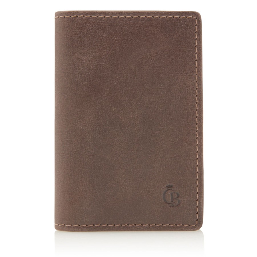 Portemonnees Castelijn & Beerens | Castelijn & Beerens Canyon 8 Card Holder Mocca