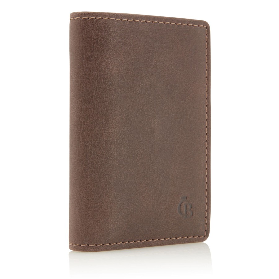 Portemonnees Castelijn & Beerens | Castelijn & Beerens Canyon 8 Card Holder Mocca