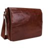 Werktassen Leonhard Heyden | Leonhard Heyden Cambridge Messenger Bag L Cognac