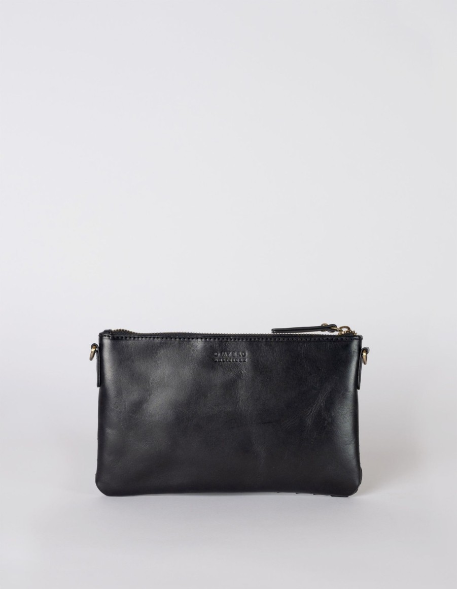 Tassen O My Bag | O My Bag Lexi Black Woven Classic Leather