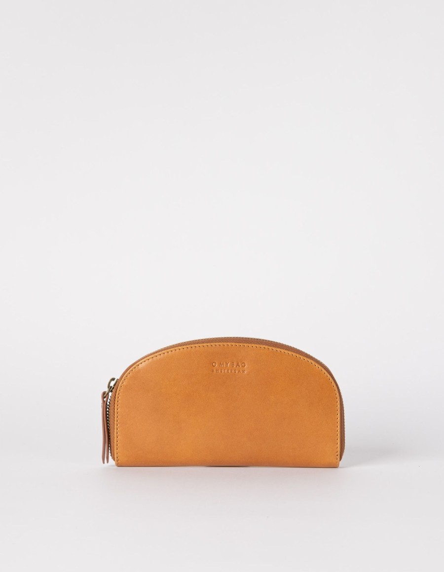 Portemonnees O My Bag | O My Bag Blake Wallet Cognac Classic Leather