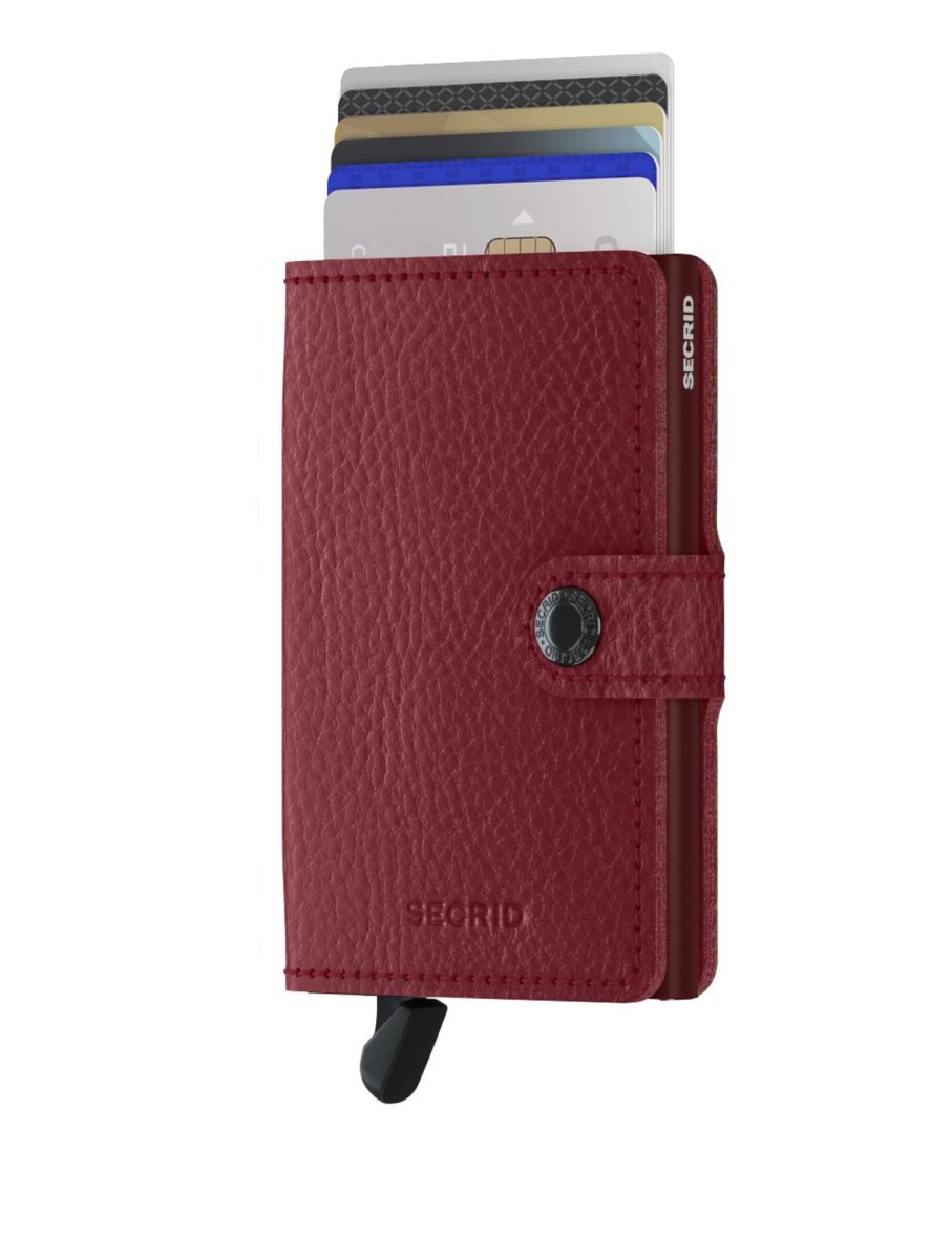 Portemonnees Secrid | Secrid Miniwallet Veg Rosso