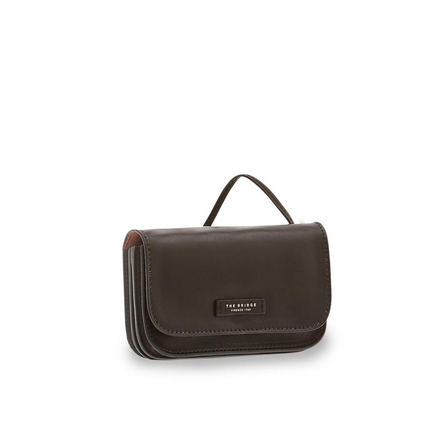 Tassen The Bridge | The Bridge Rustici Shoulderbag Medium Black