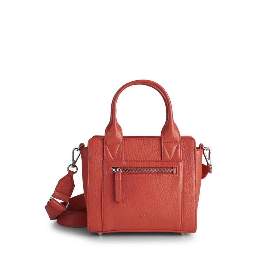 Tassen Markberg | Markberg Maika Mini Bag Grain Grenadine