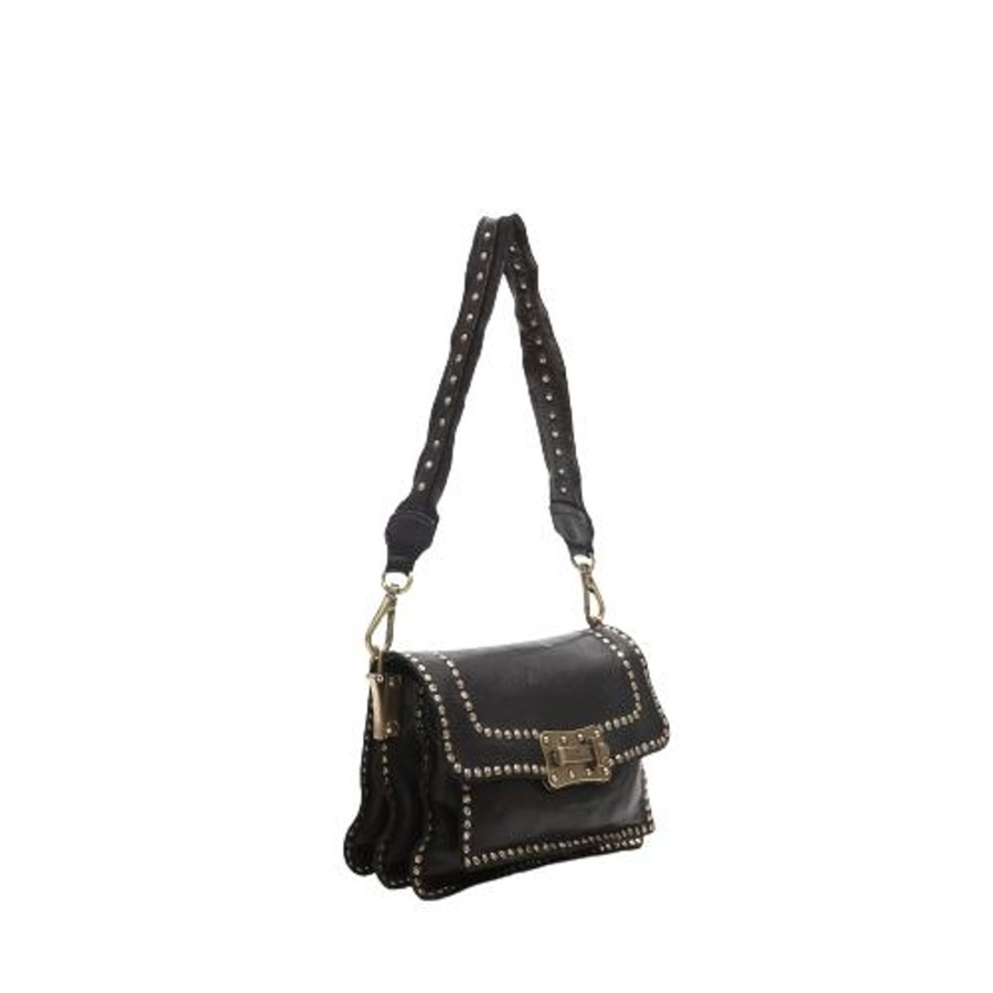 Tassen Campomaggi | Agnese S Crossbody Small Black