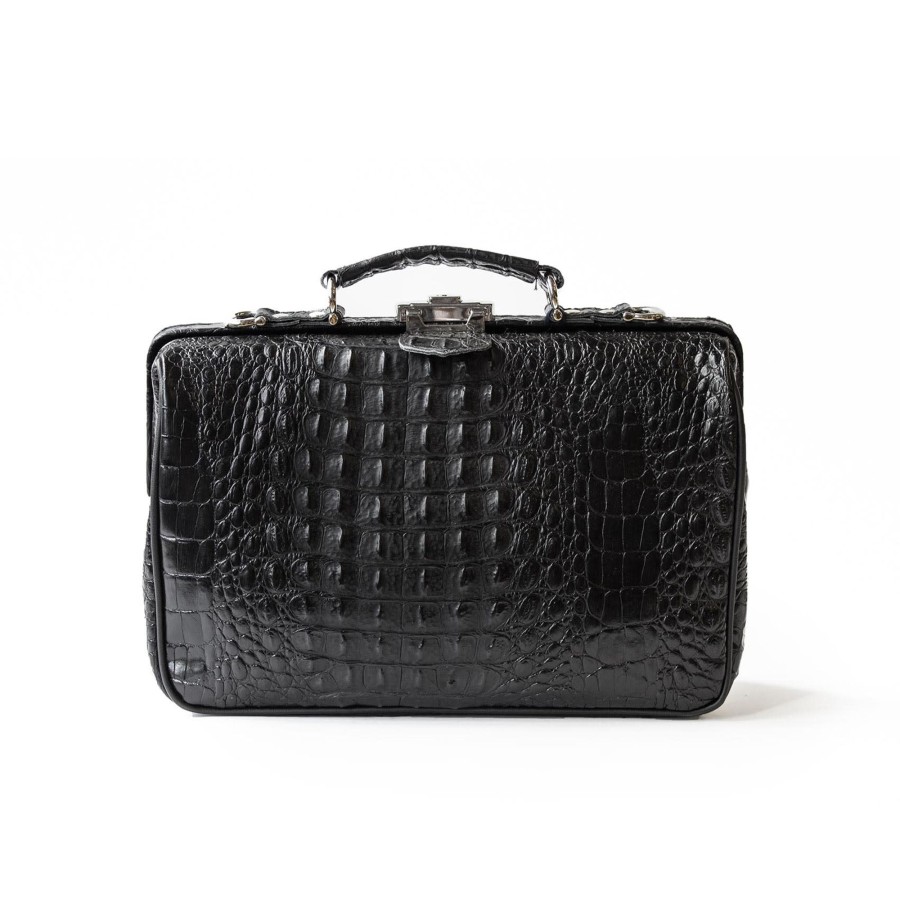 Werktassen Mutsaers | Mutsaers The Classic Small Zwart Croco