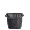 Tassen O My Bag | O My Bag Bobbi Bucket Bag Midi Black Croco