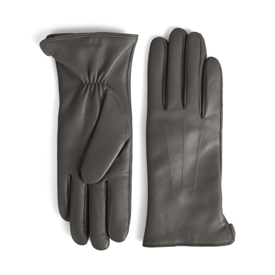 Accessoires Markberg | Markberg Carianna Glove Taupe Grey