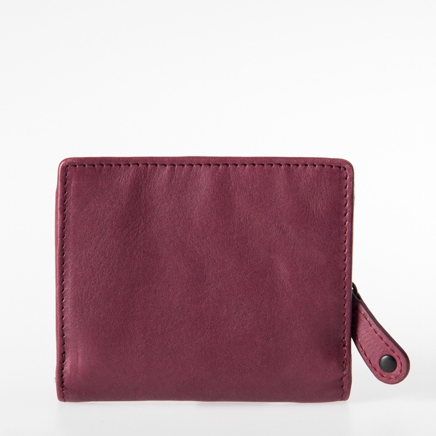 Portemonnees Aunts & Uncles | Aunts & Uncles Grandma'S Luxury Club Nancy Wallet Cabernet