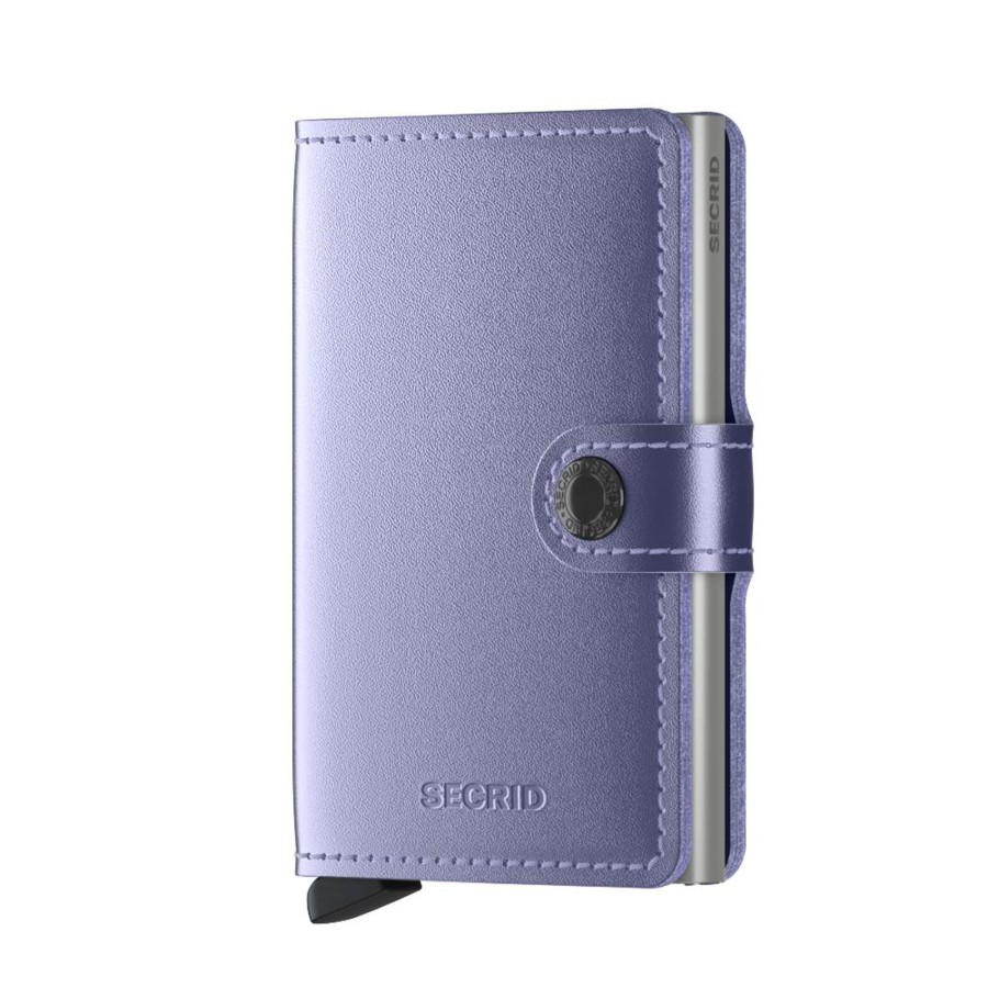 Portemonnees Secrid | Secrid Miniwallet Lila Metallic