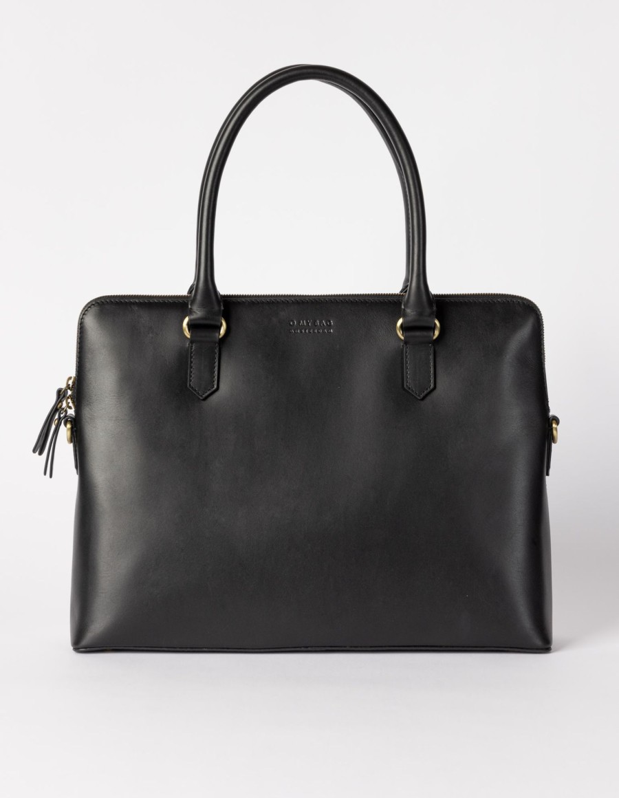 Werktassen O My Bag | O My Bag Hayden Black Classic Leather