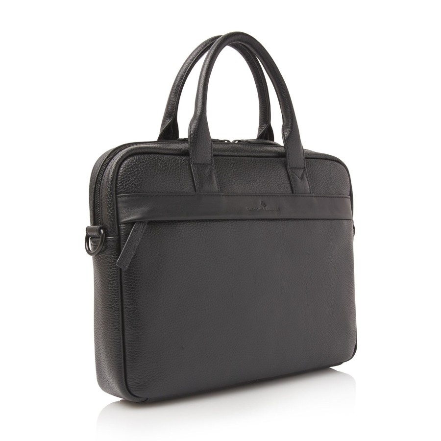 Werktassen Castelijn & Beerens | Castelijn & Beerens Onyx Delta Laptop Bag 13" + Tablet Black