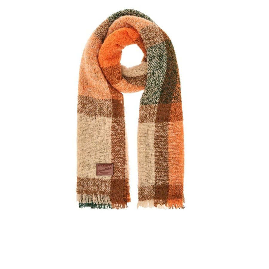 Accessoires The Bridge | The Bridge Lifestyle Scarf Malachite Brown