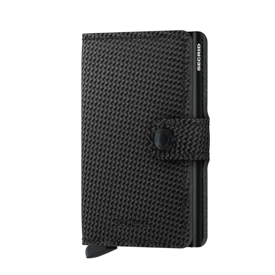 Portemonnees Secrid | Secrid Miniwallet Carbon Black