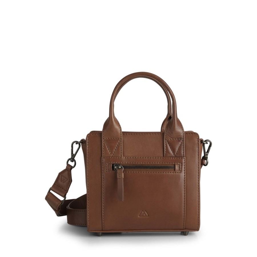 Tassen Markberg | Markberg Maika Mini Bag Antique Chestnut