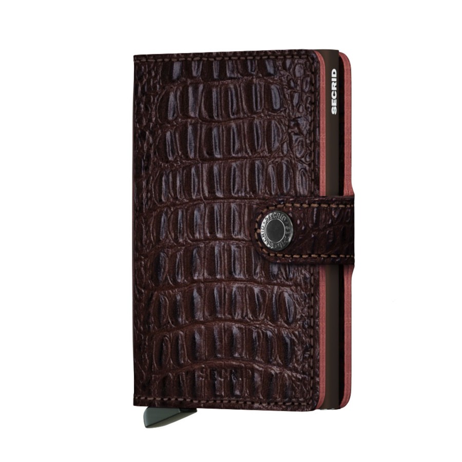 Portemonnees Secrid | Secrid Miniwallet Nile Brown