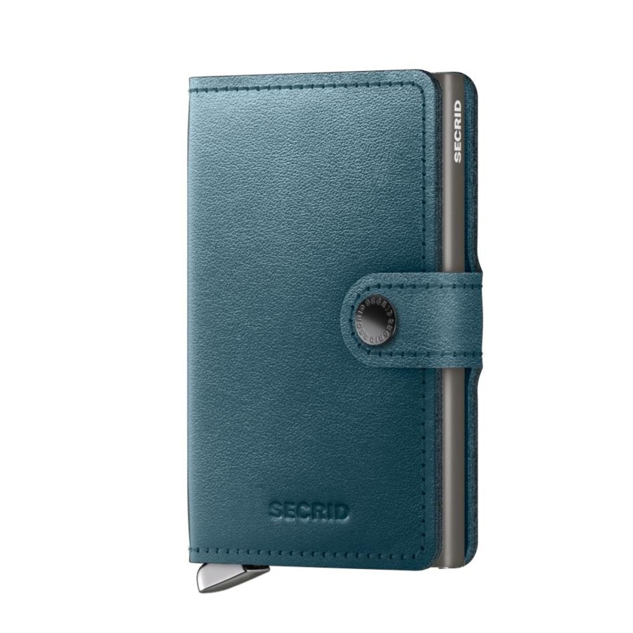 Portemonnees Secrid | Secrid Premium Miniwallet Dusk Teal