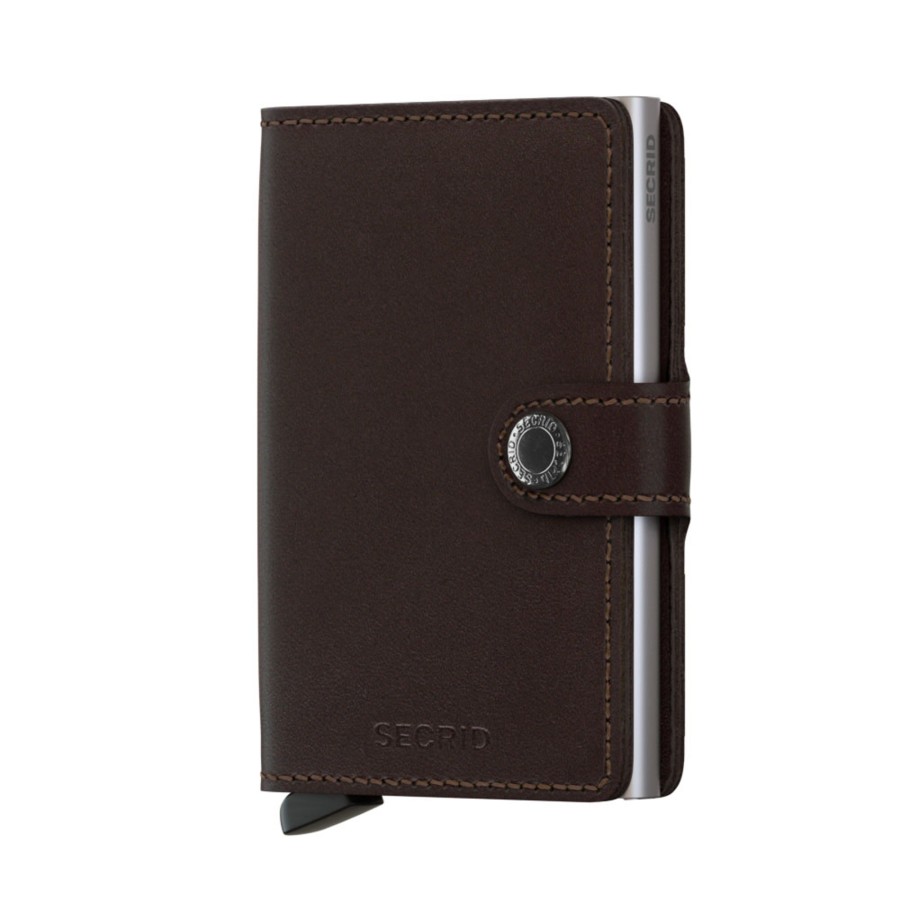 Portemonnees Secrid | Secrid Miniwallet Dark Brown